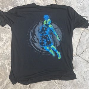 Dallas Mavs shirt. Large but fits a little small